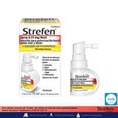 Strefen Spray 8,75 mg solución bucal sabor Miel y Limón