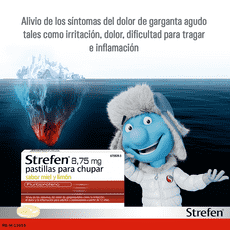Strefen 8,75 mg pastillas para chupar con Flurbiprofeno